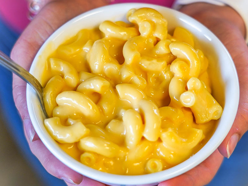 Champs Chicken - mac & cheese