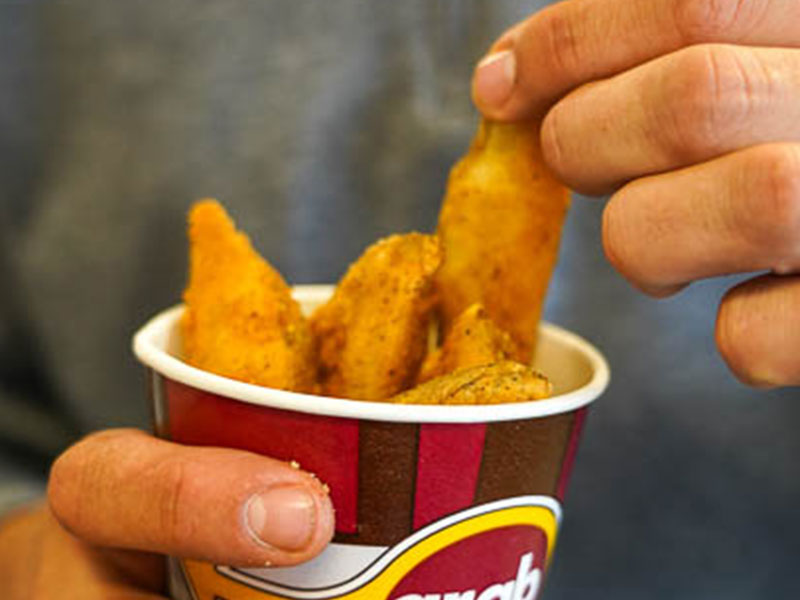 Champs Chicken - potato wedges
