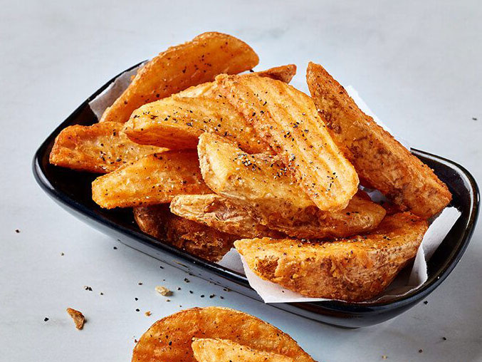 Krispy Krunchy Chicken: wedges
