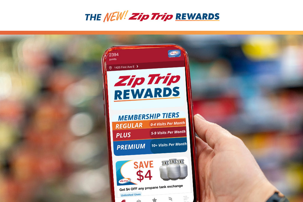 The new Zip Trip rewards